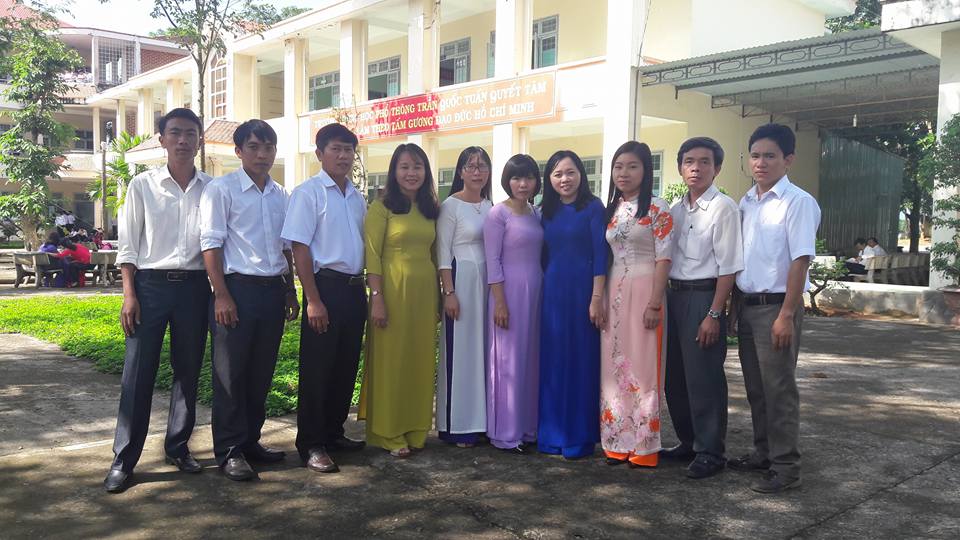 Thầy cô tổ Toán năm 2016