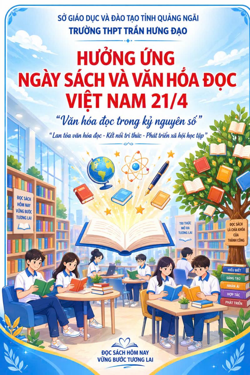 NHỮNG HÌNH ẢNH TIÊU BIỂU TRONG CHUỖI HOẠT ĐỘNG HƯỞNG ỨNG NGÀY SÁCH VIỆT NAM NĂM 2026